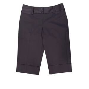 NWT Women's Byerwear Brand Brown Capri's Size 7 Stretch Pants Spring, Summer